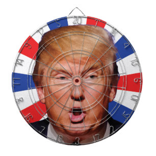 Anti Präsident Donald Trump - Großes Maul Dartscheibe
