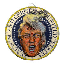 Anti-Präsident Trump-Siegel des Antichristen