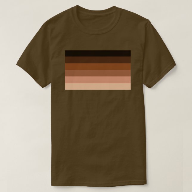 Anti-Rassismus-BIPOC-Stolperflagge T-Shirt (Design vorne)