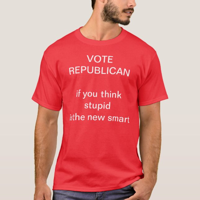 Anti-republikanischer Wahl-T - Shirt (Vorderseite)