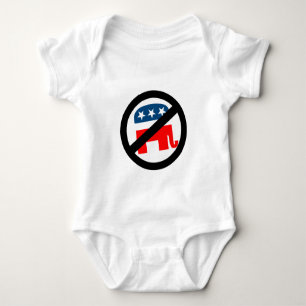 Anti-Republikanisches Weiß Baby Strampler