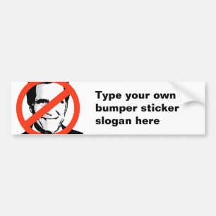 ANTI-ROMNEY: Anti-Mitt Romney Autoaufkleber