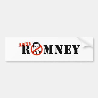ANTI-ROMNEY AUTOAUFKLEBER