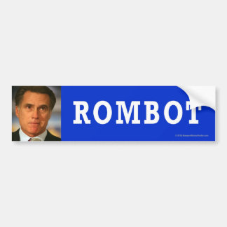 Anti-Romney autocollant Rombot