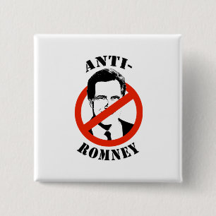 ANTI-ROMNEY - BUTTON