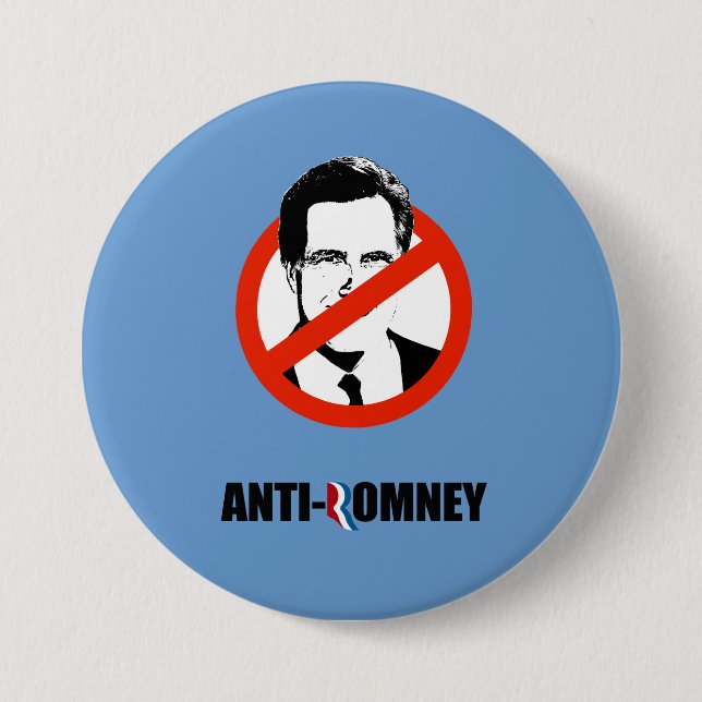 ANTI-ROMNEY - .png Button (Vorderseite)