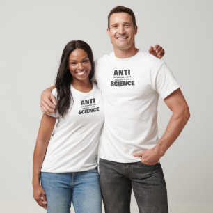 Anti-Science-Verschwörung Theoretische wissenschaf T-Shirt