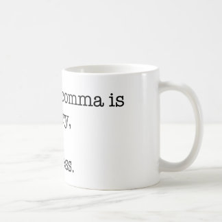 Anti-Serienkomma Kaffeetasse