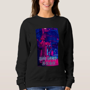 Anti Social Streetwear Grunge Bekleidung Ästhetik  Sweatshirt