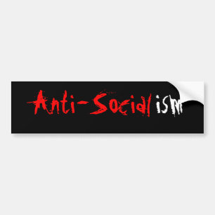 Anti-Sozialismus bumber Aufkleber Autoaufkleber