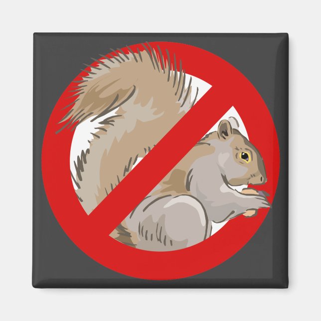 Anti-Squirrel Magnet (Vorne)