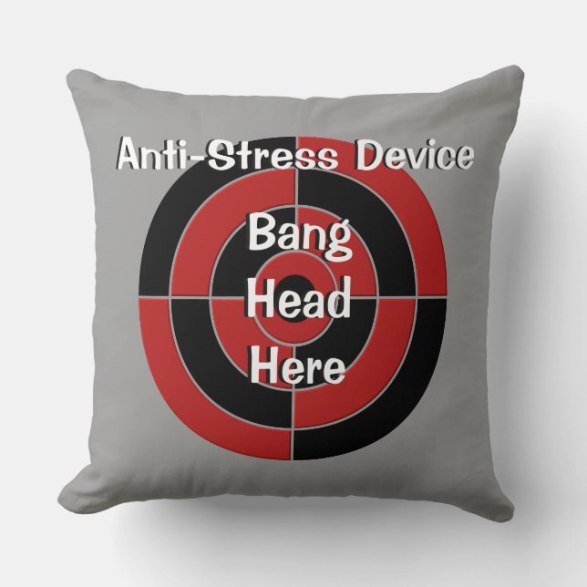 Anti-Stress Novelty Throw Kissen (Vorderseite)