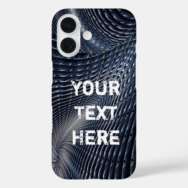 Anti-Surveillance-Camouflage #1 iPhone 16 Hülle (Rückseite)