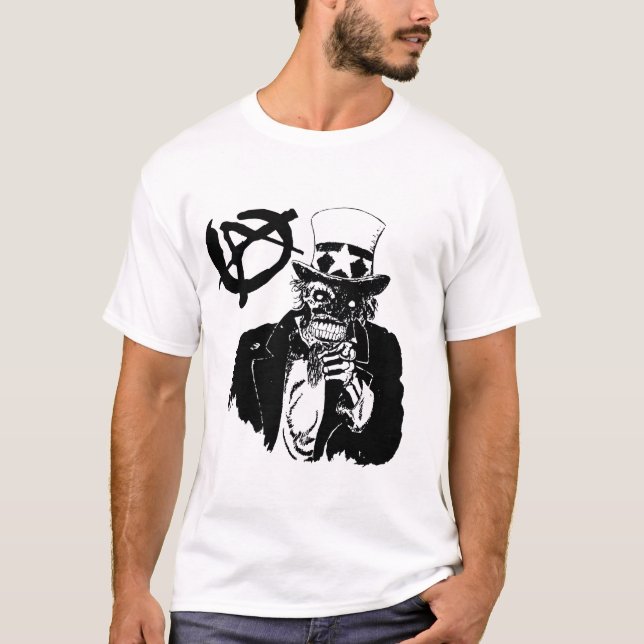 Anti T-shirt de gouvernement (Devant)