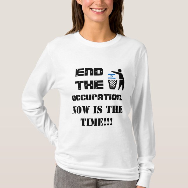 ANTI T-shirt de l'ISRAËL (Devant)