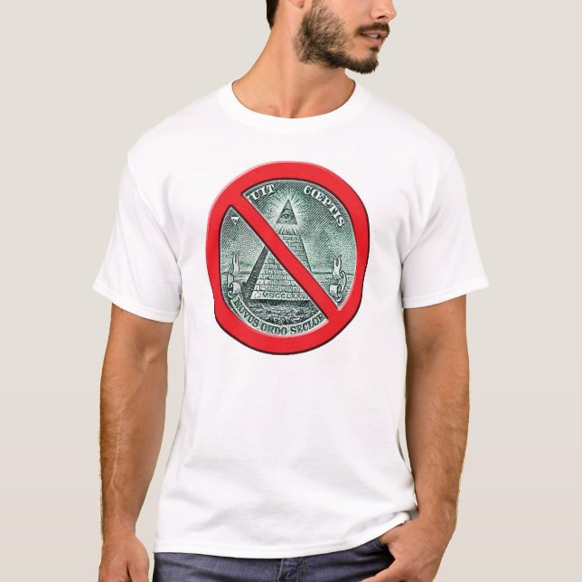 Anti- T-shirt d'Illuminati (Devant)