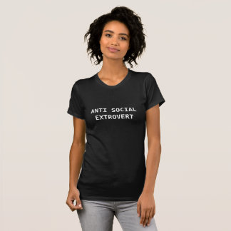ANTI T-shirt EXTROVERTI SOCIAL
