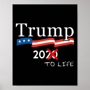 Anti-Trump 20 auf Leben Poster