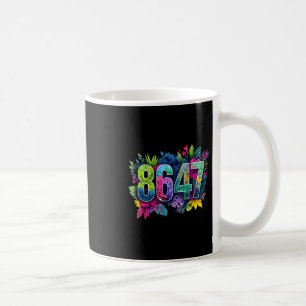 Anti Trump 8647 Florale Resistenz 86 47 Impeach Tr Kaffeetasse