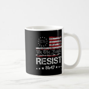Anti Trump 8647 Resist Impeach Trump Impeach 47 86 Kaffeetasse