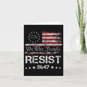 Anti Trump 8647 Resist Impeach Trump Impeach 47 86 Karte