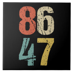 Anti-Trump - 86 47 I Fliese