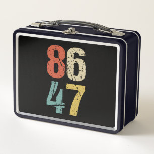 Anti-Trump - 86 47 I Metall Brotdose