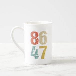 Anti-Trump - 86 47 I Prozellantasse