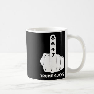 Anti Trump 86 47 Retro Impeach 47 Anti-Trump Vance Kaffeetasse