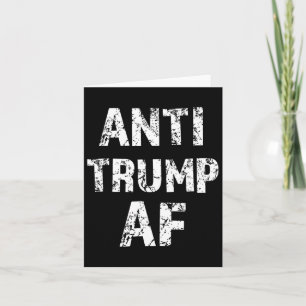 Anti Trump Af Funny impeach Ihm Präsident Karte