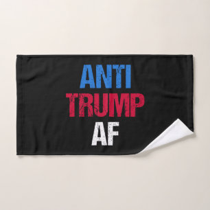 Anti-Trump AF I Badhandtuch Set