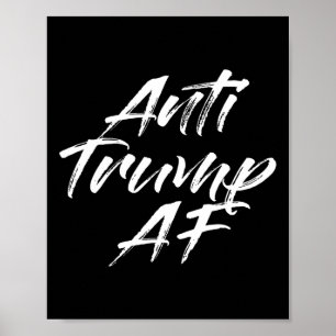 Anti Trump Af S Politisch  Poster
