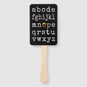 Anti-Trump Alphabet - Nope V Fächer