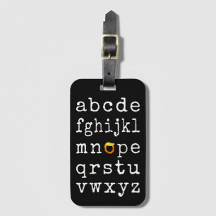 Anti-Trump Alphabet - Nope V Gepäckanhänger