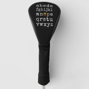Anti-Trump Alphabet - Nope V Golf Headcover