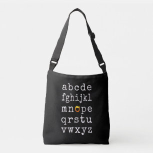 Anti-Trump Alphabet - Nope V Tragetaschen Mit Langen Trägern
