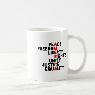 Anti-Trump Amerika bedeutet1 Kaffeetasse