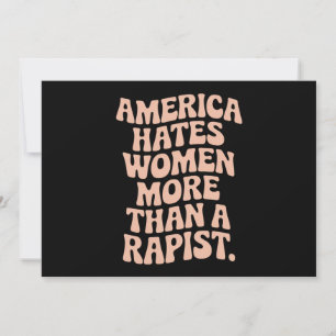 Anti Trump Anti MAGA Protest Feminist Aktivist Einladung