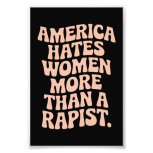 Anti-Trump-Anti-MAGA-Protest Feministische Aktivis Fotodruck