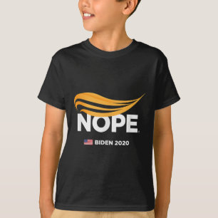 Anti-Trump, Biden 2020, Trump Nope, Trump No. T-Shirt
