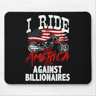 Anti-Trump-Biker Pro-Demokratie Widerstand gegen R Mousepad