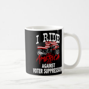 Anti Trump Biker widersetzt sich der Unterdrückung Kaffeetasse