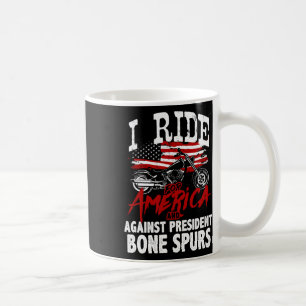 Anti Trump Biker widersetzt sich Präsident Bone Sp Kaffeetasse