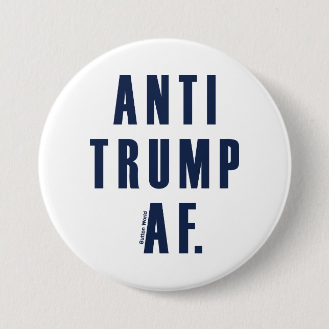 Anti Trump Button (Vorderseite)