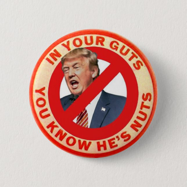 Anti-Trump-Button 2020-Wahl Button (Vorderseite)