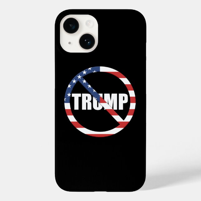 Anti-Trump-Demokratie Case-Mate iPhone 14 Hülle (Rückseite)