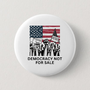 Anti Trump Demokratie Nicht zu Verkaufen Wähler Pr Button