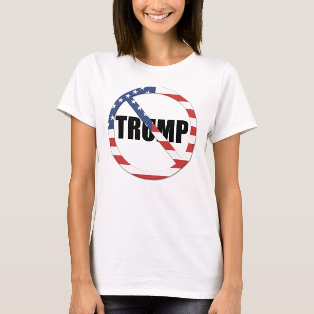 Anti-Trump-Demokratie T-Shirt (Vorderseite)