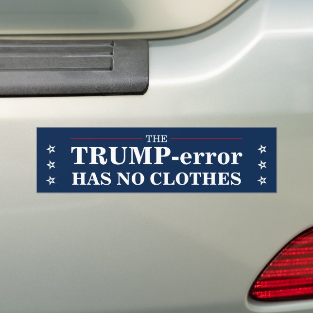 Anti-Trump-Fehler Betrugsbekämpfung Autoaufkleber (Auf Auto)
