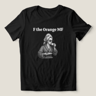 Anti-Trump-Feministin-Kaffee-Liebhaberin-Lustige-L Tri-Blend Shirt